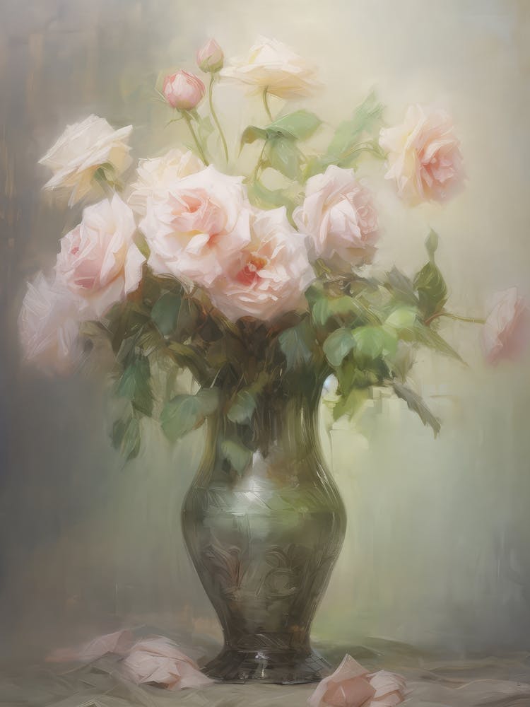Roses Oil Painting