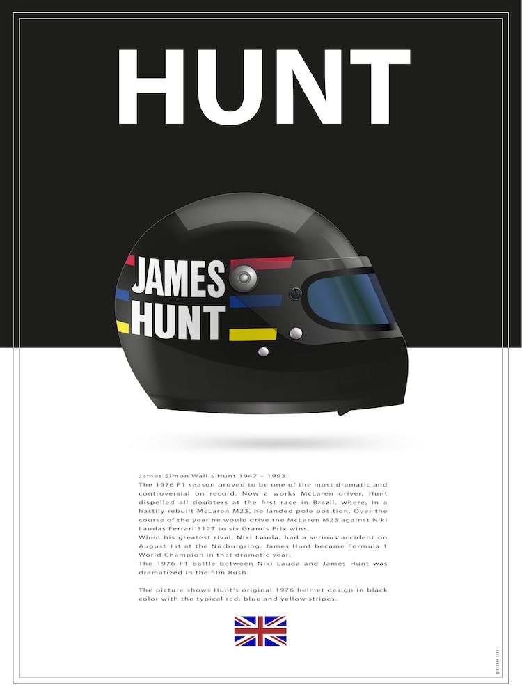 James Hunt Helmet