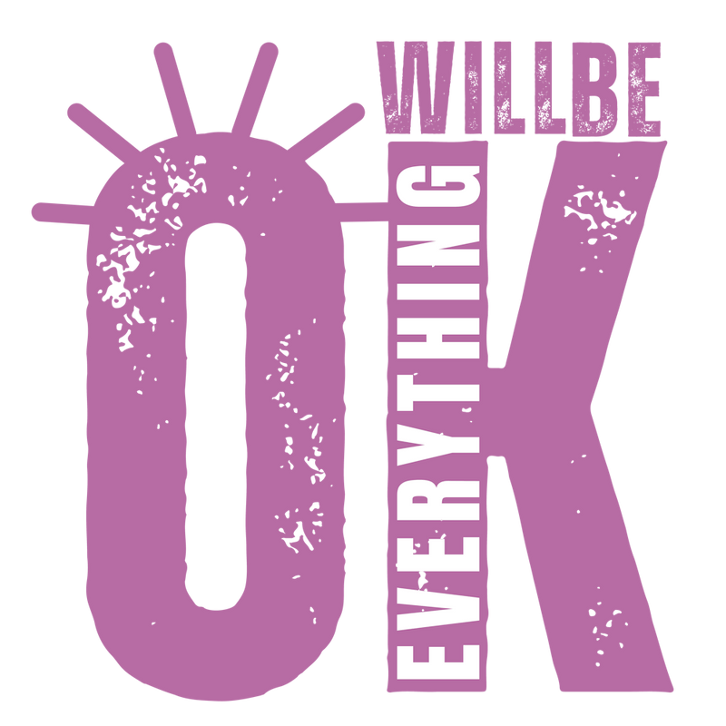 Everything Will be Ok Inspiration Typography Quote