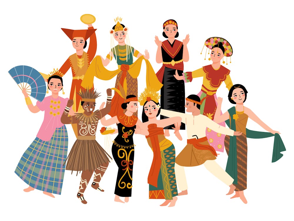 Festival Vibes Indonesian Dancers