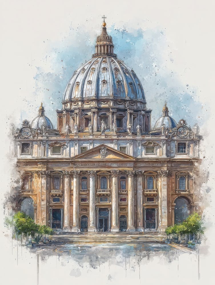 Aihrgdesign Isolated Watercolor Painting Of Italian Renaissan 47b921a7 D312 4095 B1e8 22da7a140e40 3