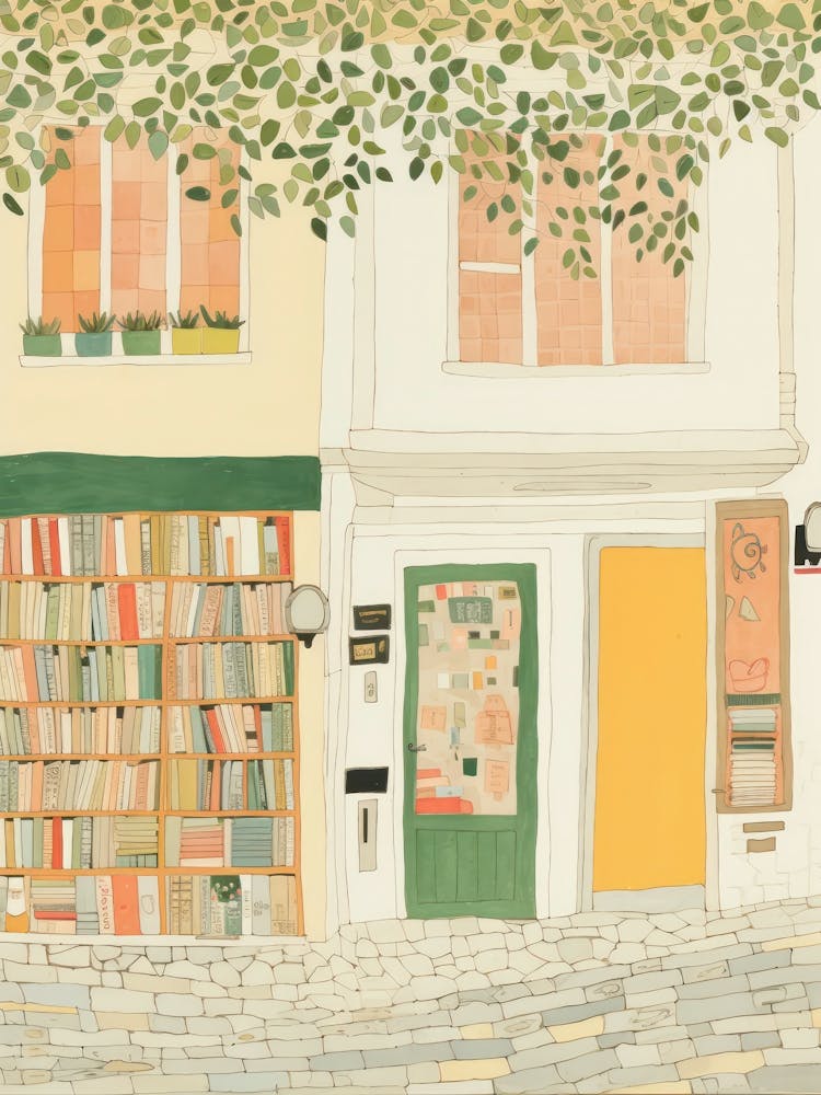 Amalfi The Book Nook Pastel Colours 3