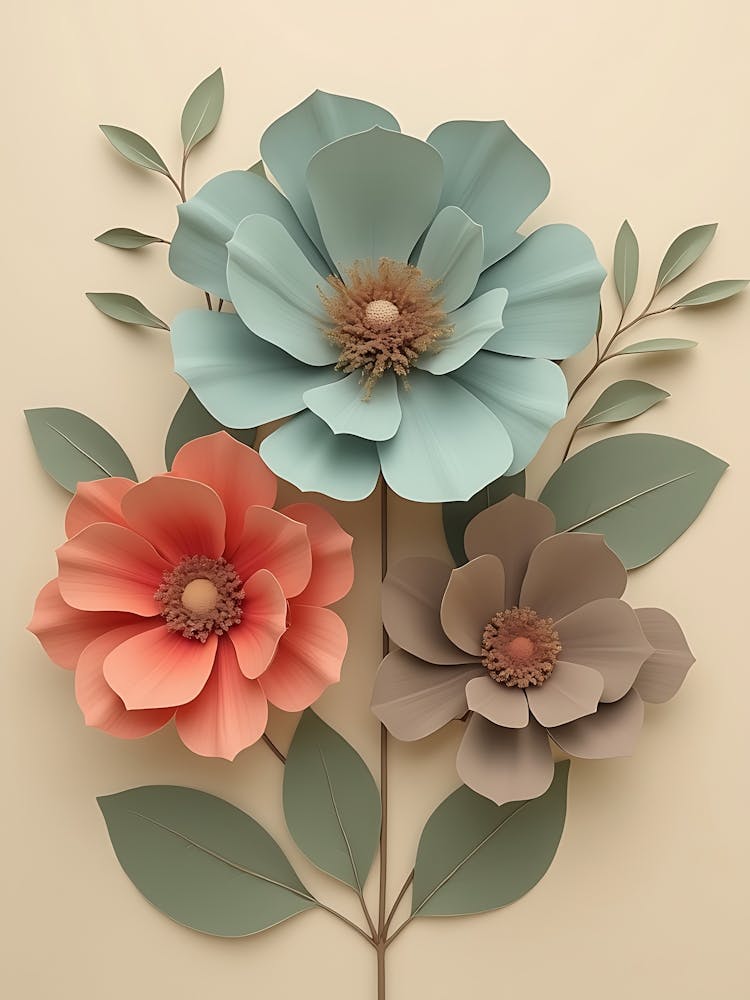 Gemütliches Vintage-inspiriertes Blütenarrangement