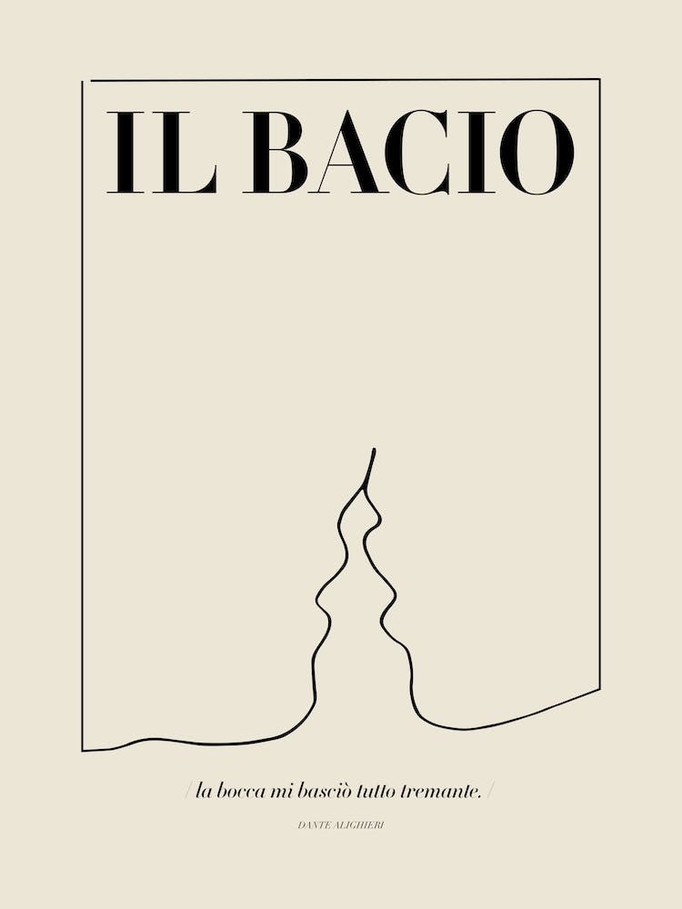 Il Bacio The Kiss Dante Stone