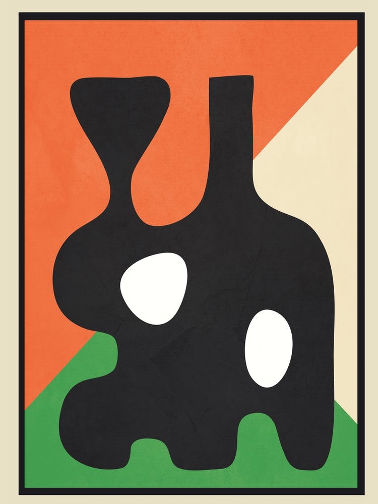 Abstract Art Vase 1
