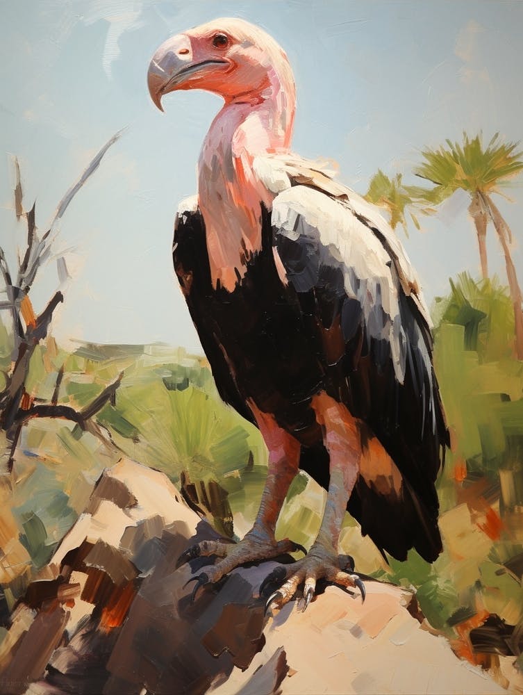 Bird Painting California Condor 1