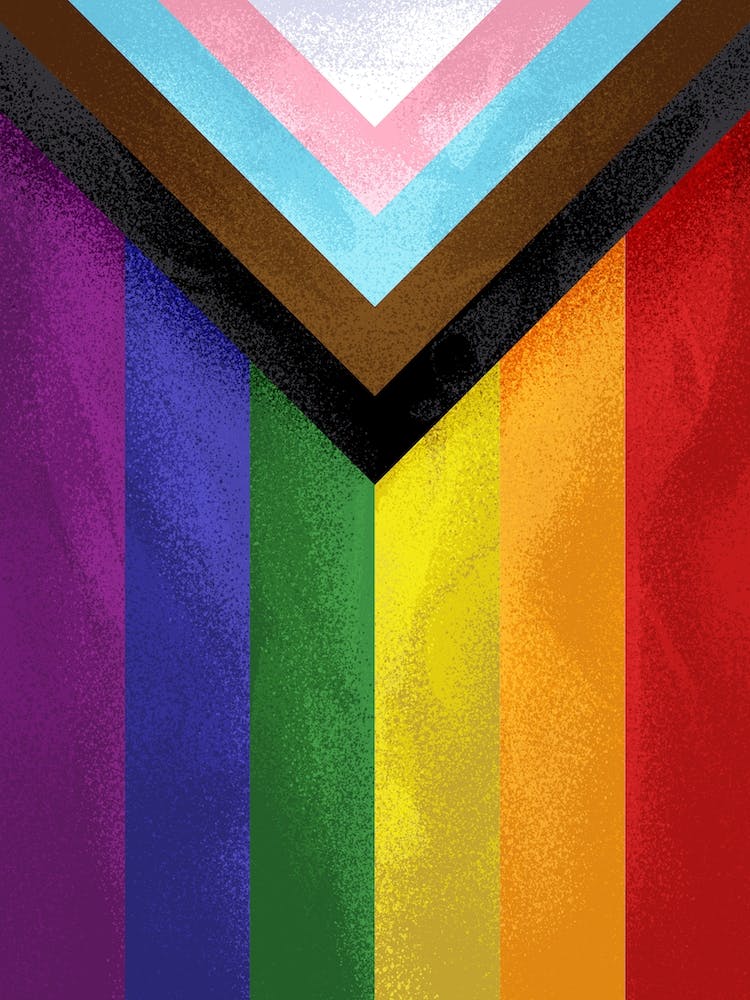 Pride LGBTQ Flagge