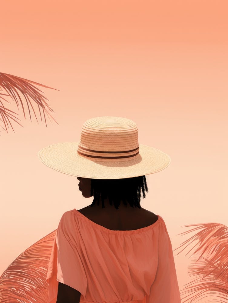 Woman In A Hat 19