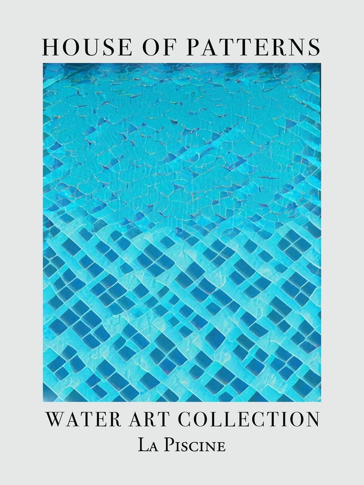 House Of Patterns La Piscine Water 9