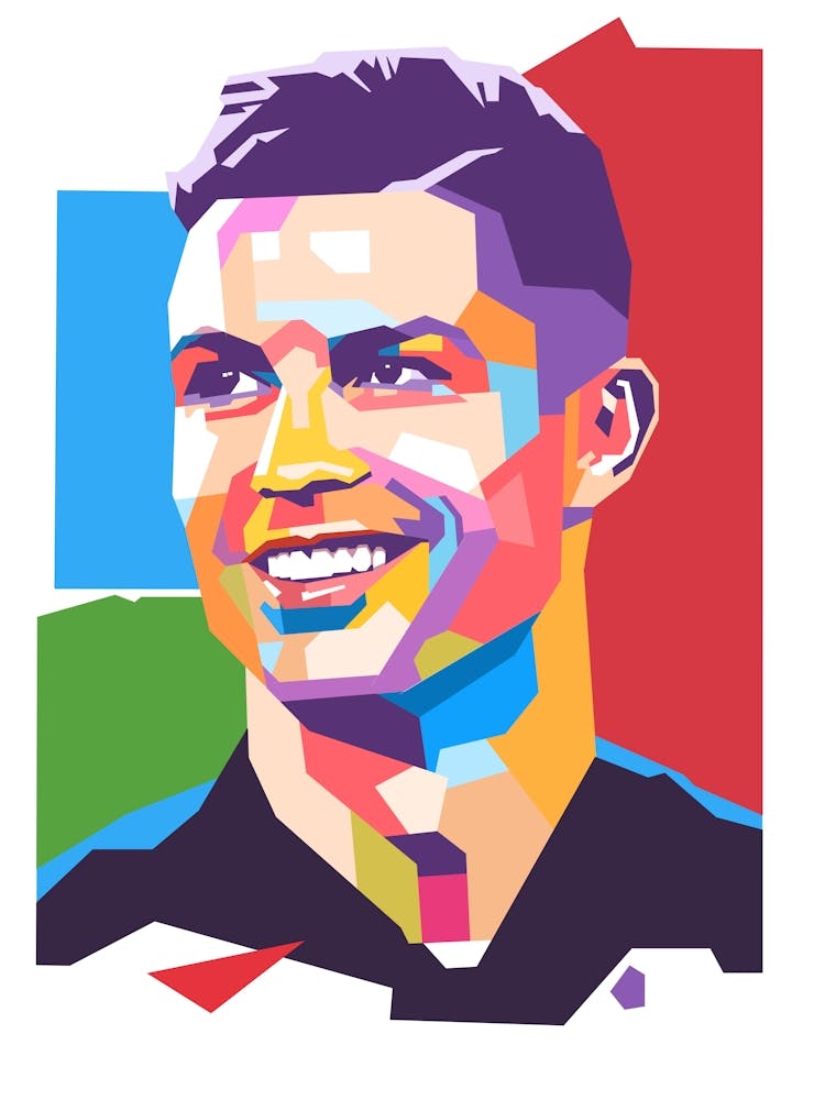Cristiano Ronaldo wpap art