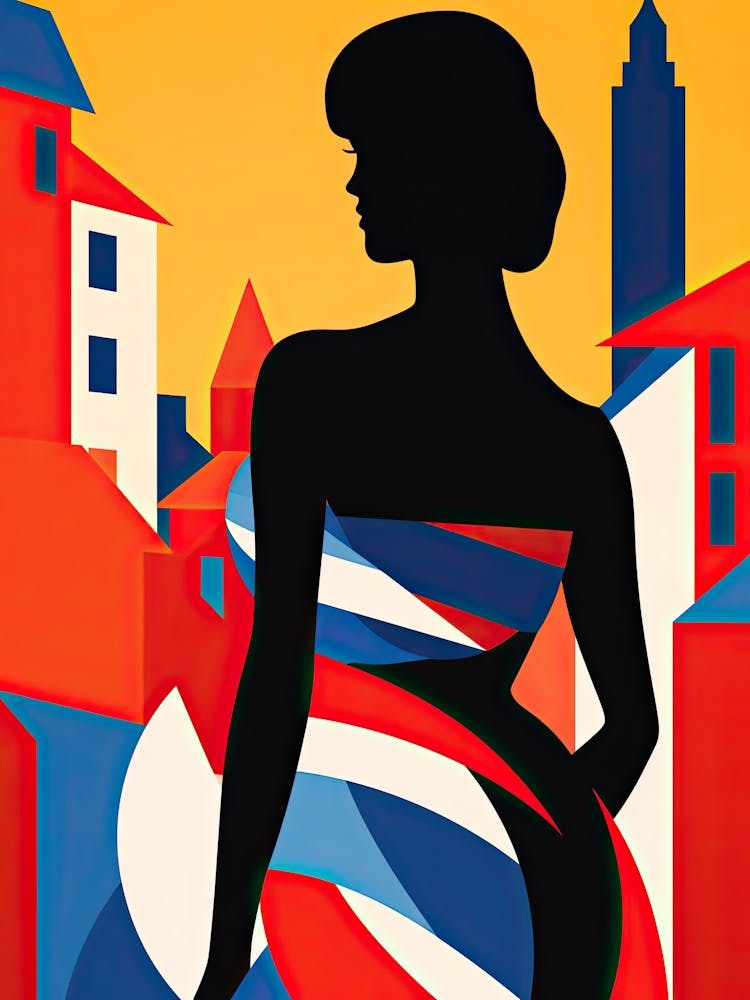 Nice, France, Bold Outlines 2