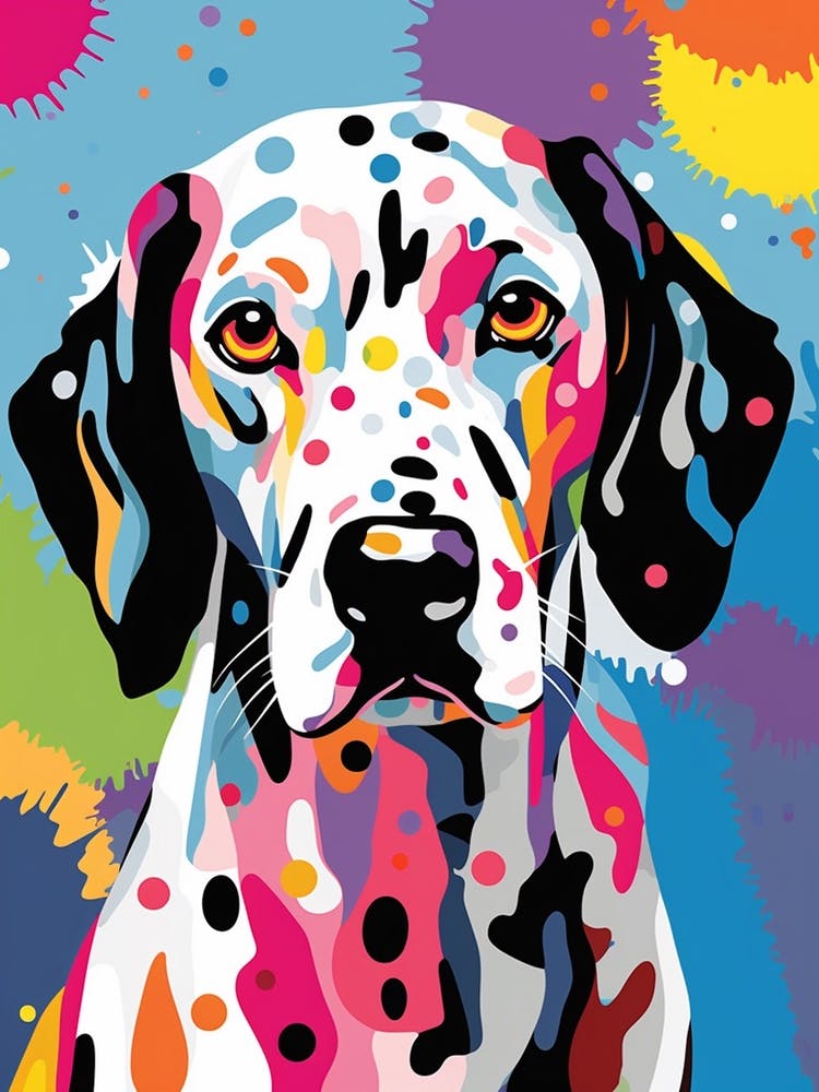 Paint Splash Dalmation 2