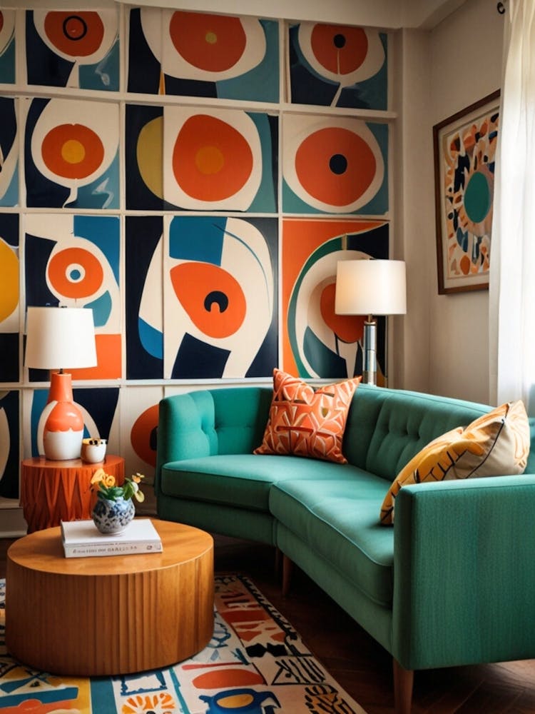 Colorful Living Room 1