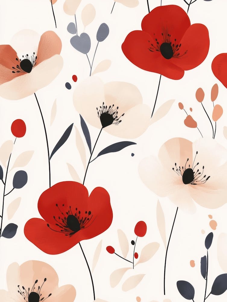 Coquelicots Rouges 18