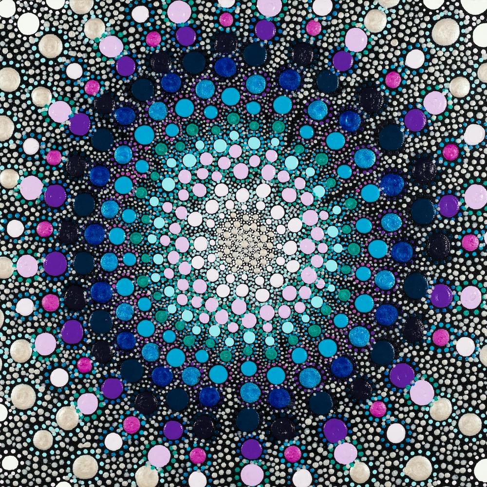 Blue And Purple 1 Square