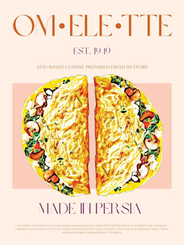 Omelette Mid Century