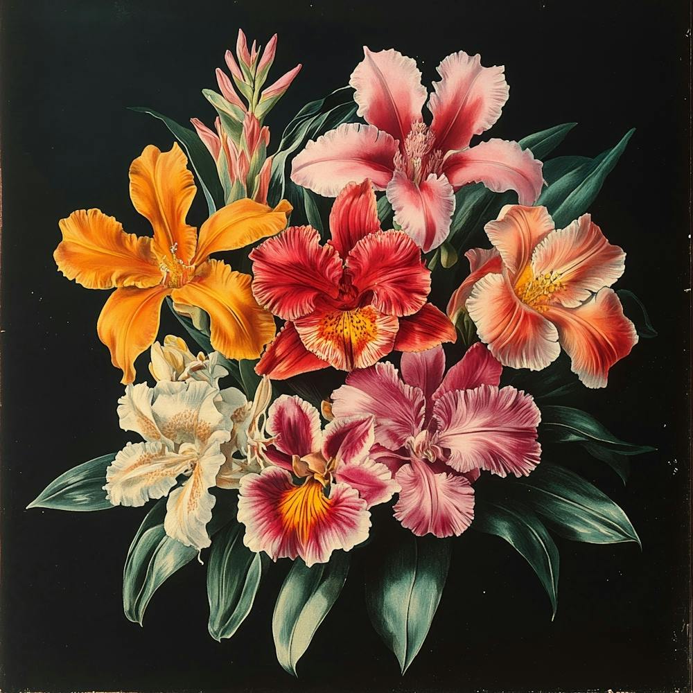 Bouquet Of Flowers Art 3