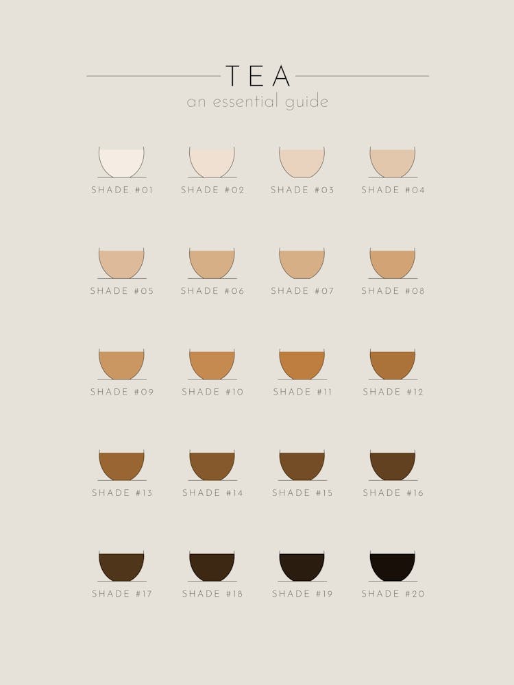 Tea Guide - Beige