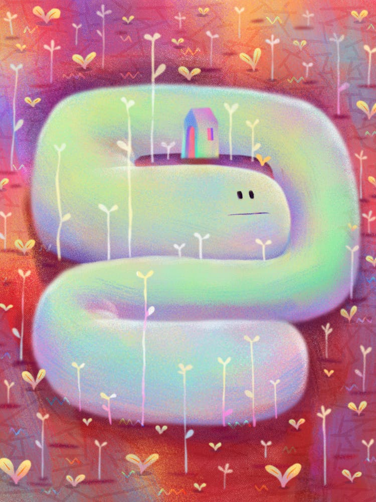 Snug worm body