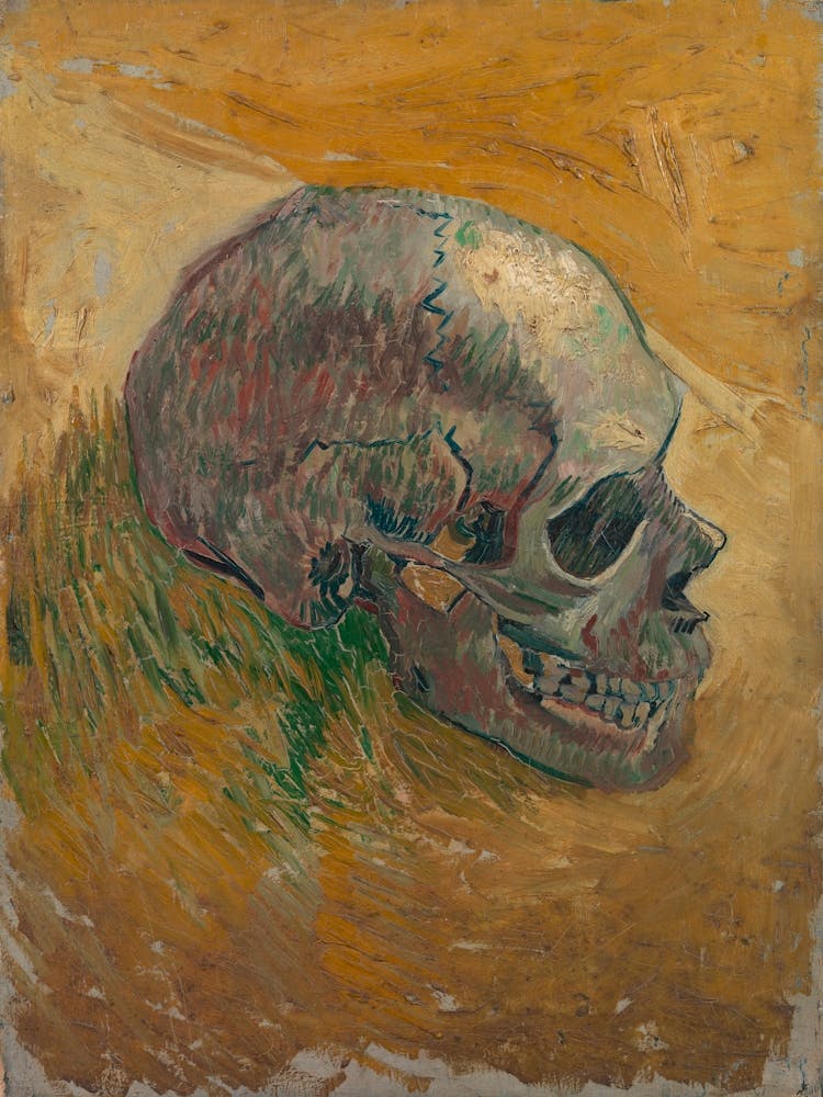 Skull (1887), Vincent Van Gogh