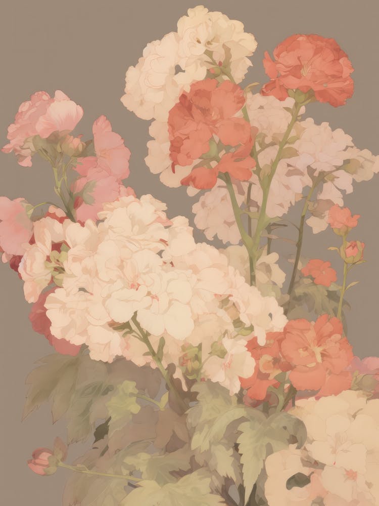 Muted Tones Flowers 6