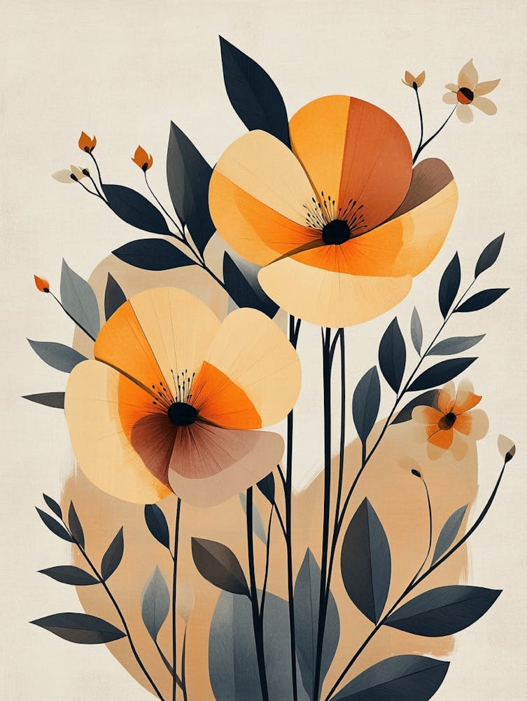 Poppies Canvas Print 10