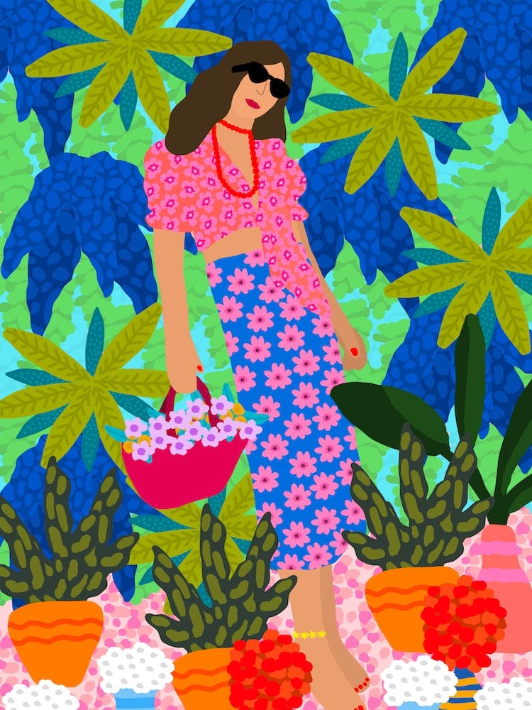 Walking Between Gardens