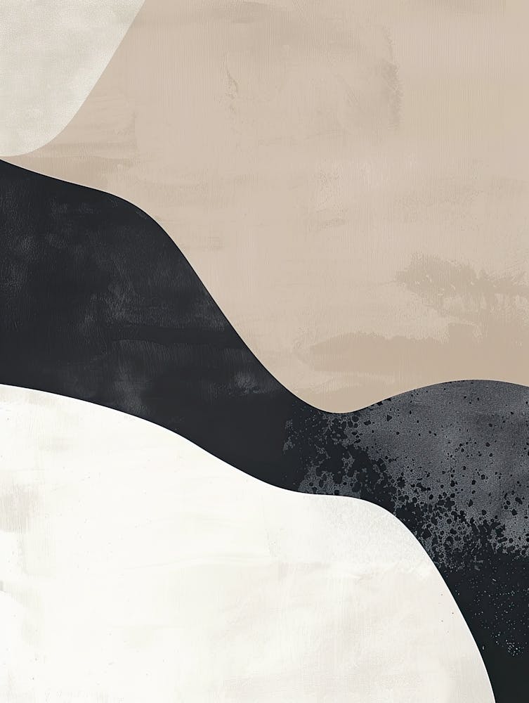 Textured Serenity Minimalist Style