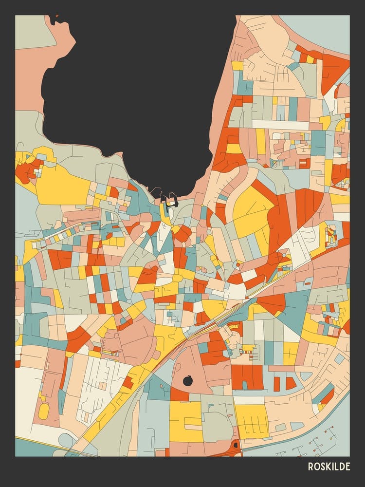 Roskilde Denmark Map