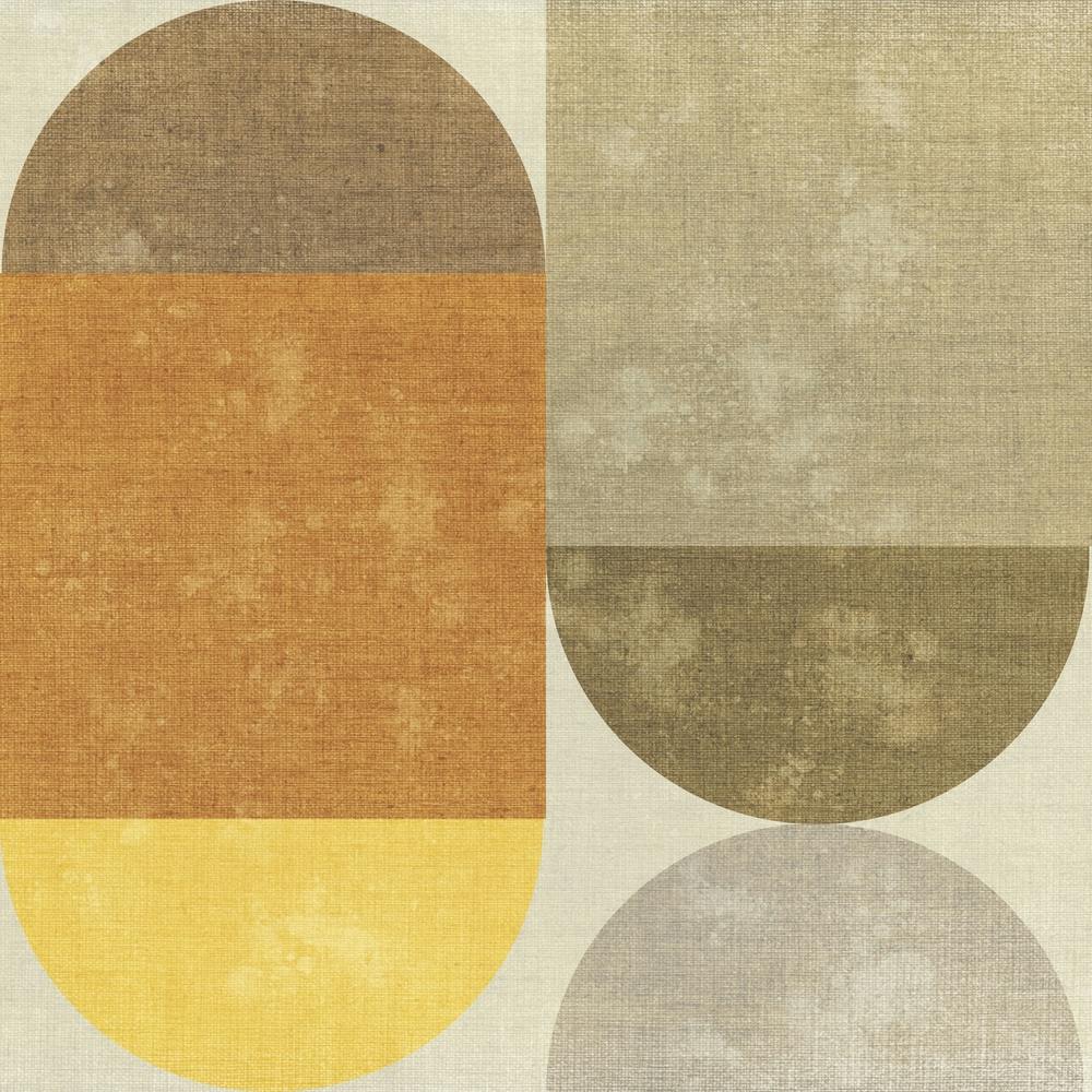 Abstract Painting In Earthly Tones 1