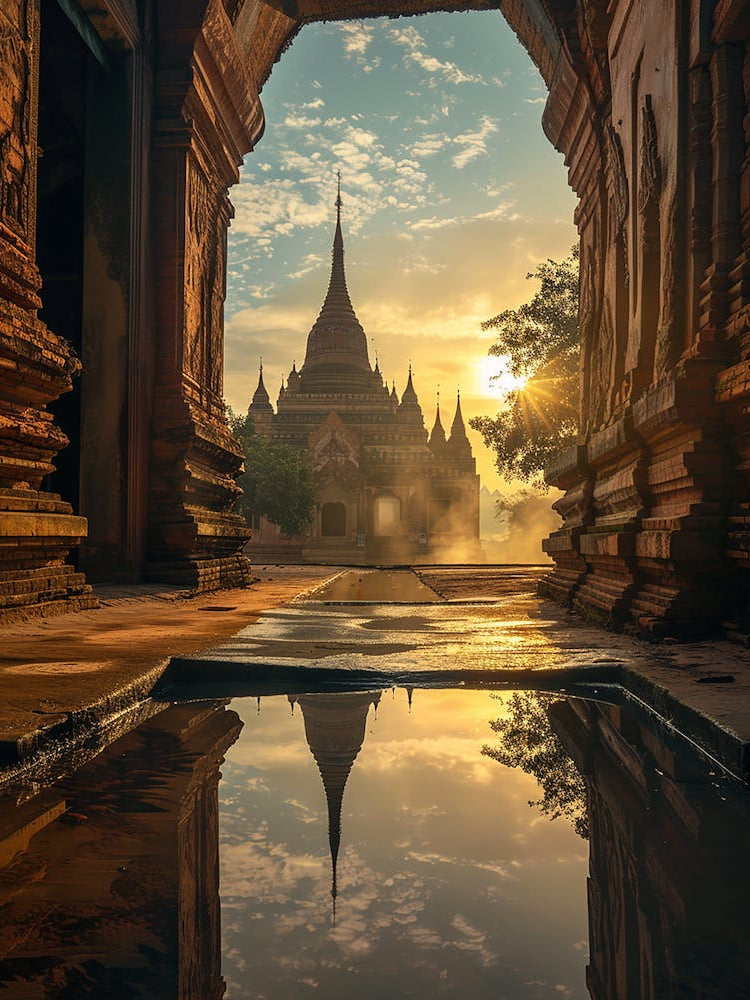 Sunrise In Bagan