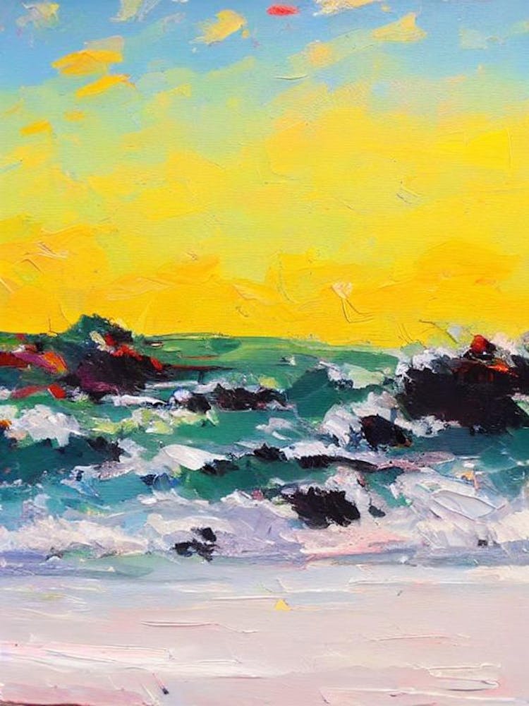 Byron Bay, Australia Bright Abstract