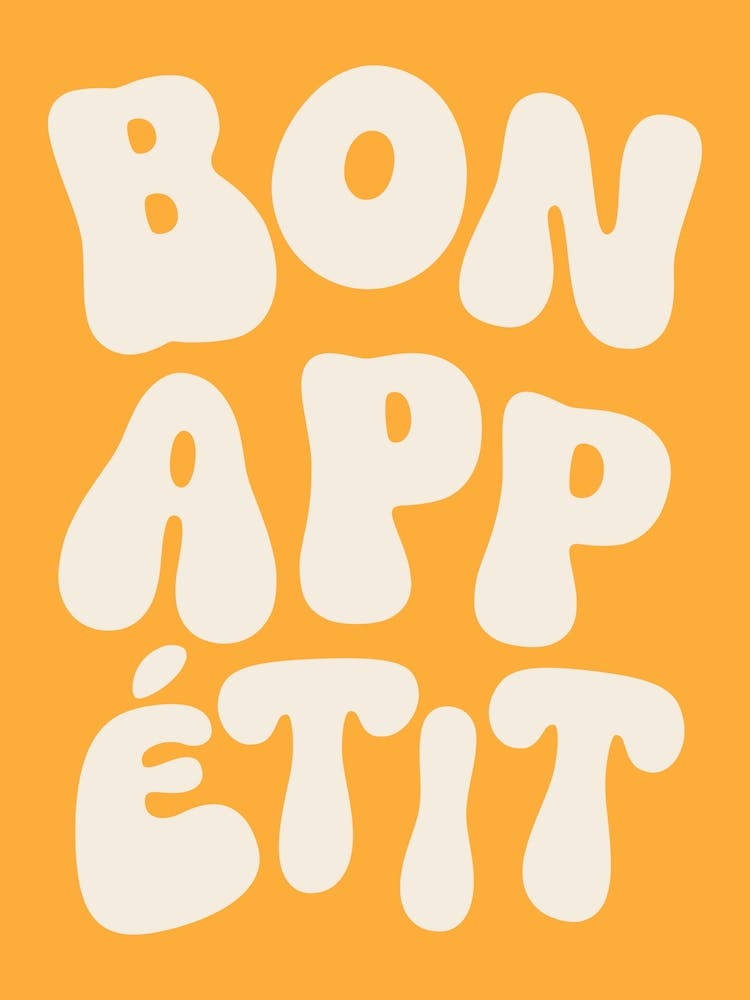 Bon Appetit - White & Yellow