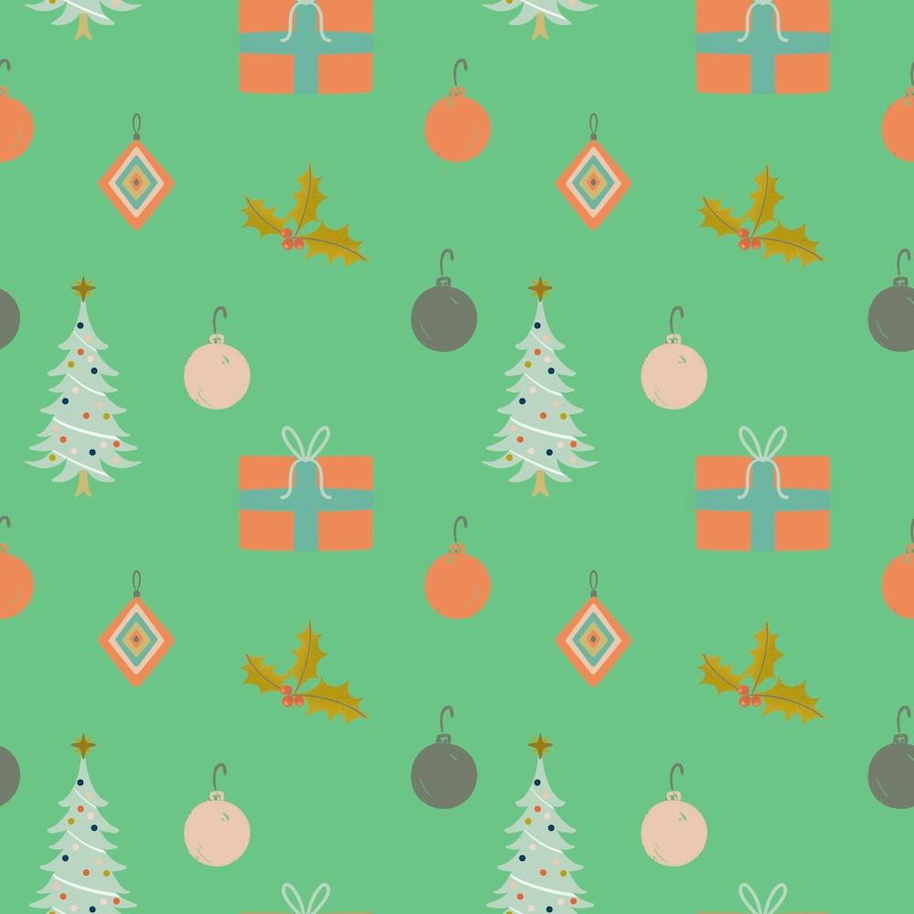 Weihnachtsbaum Muster