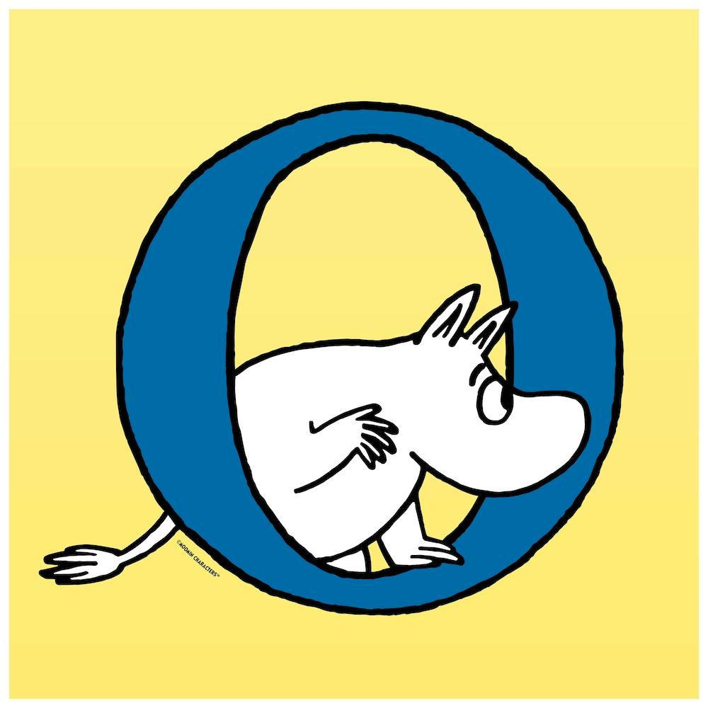 Moomin Collection Alphabet Letter O
