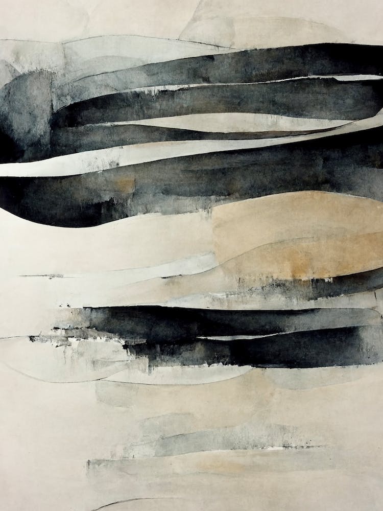 Abstract Art With Strokes