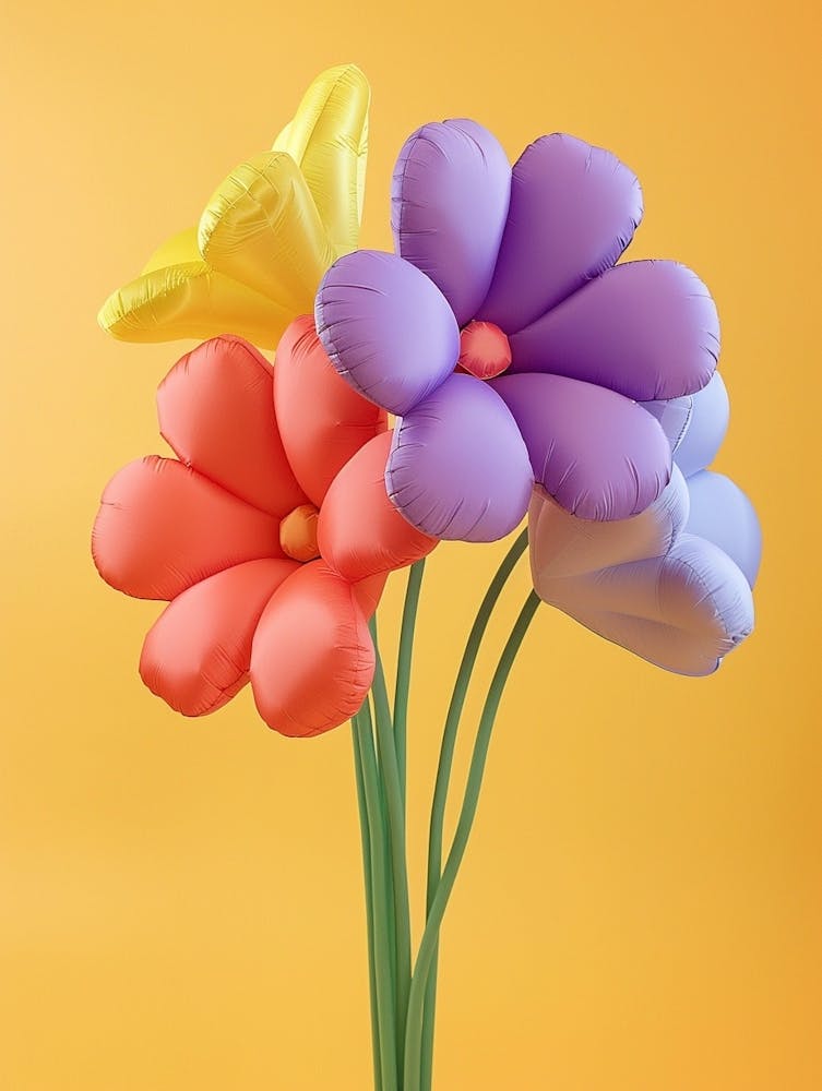 Dreamy Inflatable Flowers Lilac 4