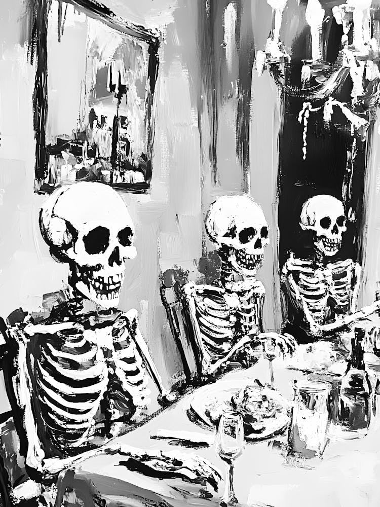 Skeletons At The Dinner Table