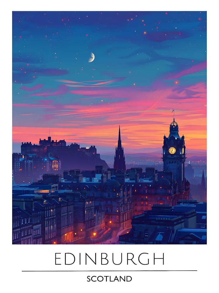 Edinburgh Cityscape 3