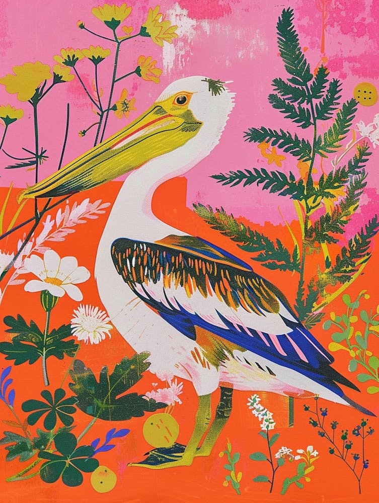 Spring Birds Pelican 2