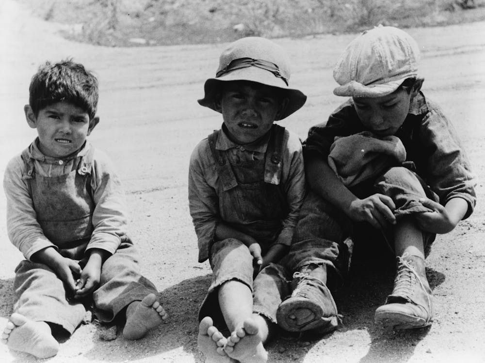 Spanish American Children, Penasco, New Mexico By Russell Lee