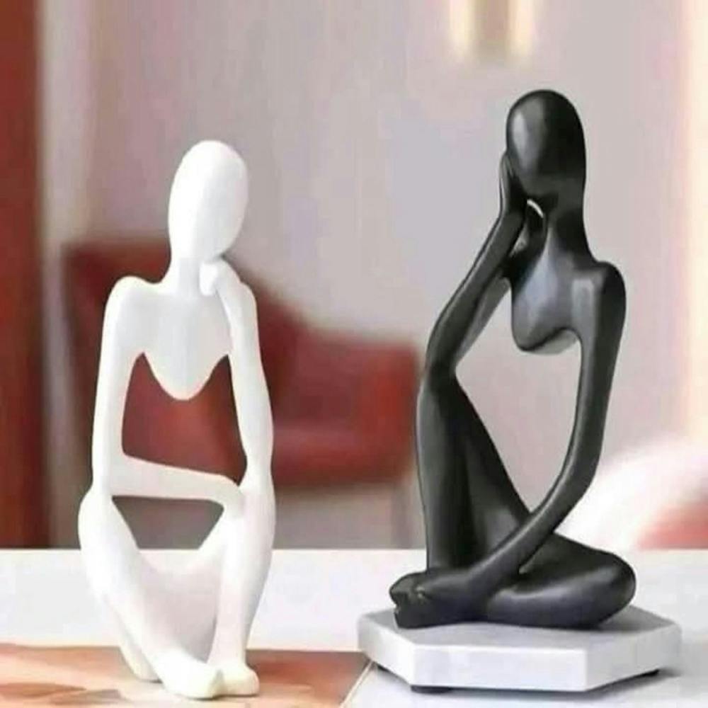 Black And White Sculptures