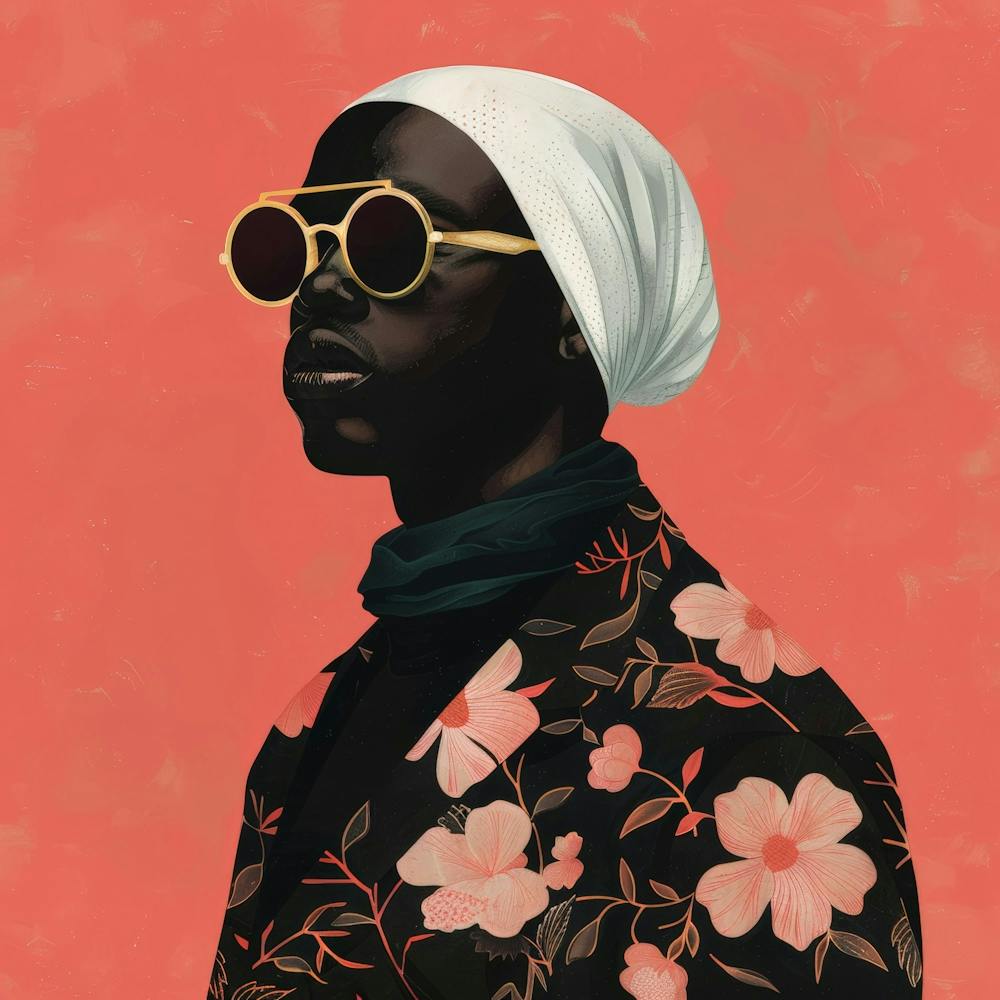Black Woman In Sunglasses 1