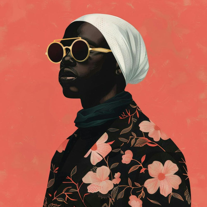 Black Woman In Sunglasses 1