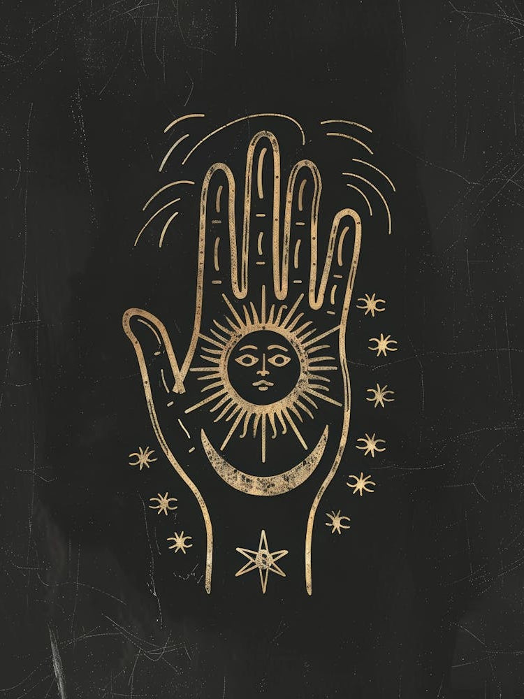 Sun And The Hand