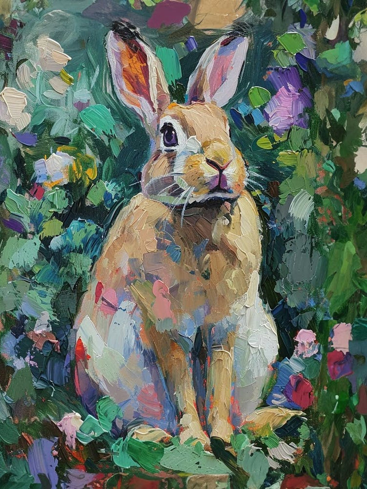 Tans Rabbit Painting 1
