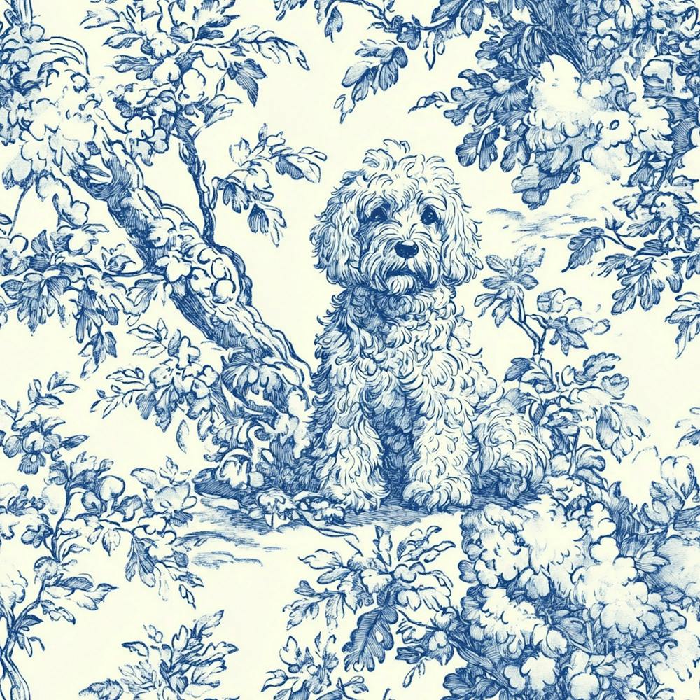 Poodle In A Tree
