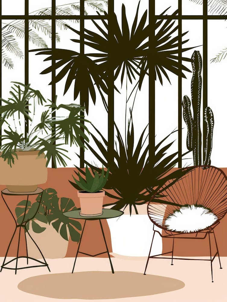 Cactus In The Garden