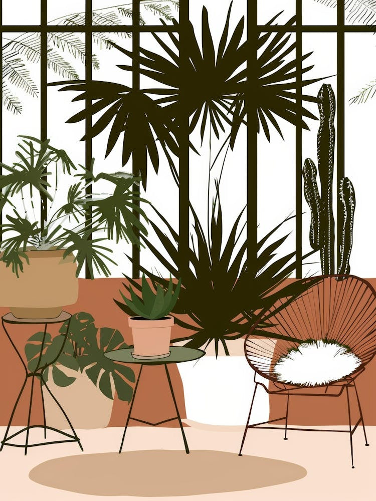 Cactus In The Garden