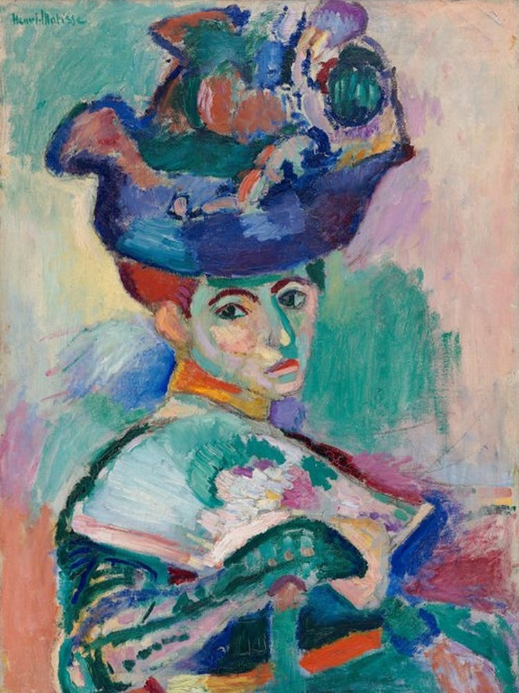 Woman With A Hat, Henri Matisse